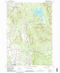 Download a high-resolution, GPS-compatible USGS topo map for Chittenden, VT (1989 edition)