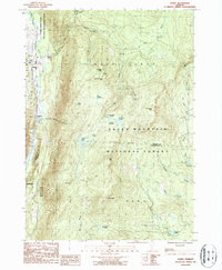 Download a high-resolution, GPS-compatible USGS topo map for Danby, VT (1987 edition)
