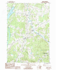 preview thumbnail of historical topo map of Franklin County, VT in 1986