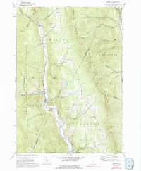 preview thumbnail of historical topo map of Addison County, VT in 1970