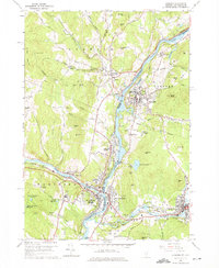 preview thumbnail of historical topo map of Windsor County, VT in 1959