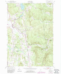 Download a high-resolution, GPS-compatible USGS topo map for Hinesburg, VT (1987 edition)