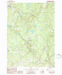Download a high-resolution, GPS-compatible USGS topo map for Jacksonville, VT (1987 edition)