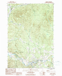 Download a high-resolution, GPS-compatible USGS topo map for Johnson, VT (1987 edition)