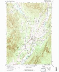 Download a high-resolution, GPS-compatible USGS topo map for Manchester, VT (1989 edition)