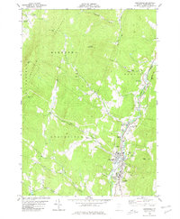 Download a high-resolution, GPS-compatible USGS topo map for Northfield, VT (1980 edition)