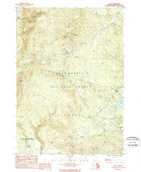 Download a high-resolution, GPS-compatible USGS topo map for Peru, VT (1987 edition)