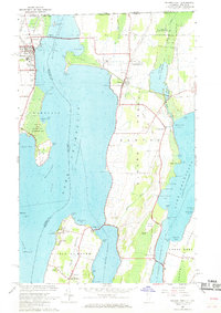 Download a high-resolution, GPS-compatible USGS topo map for Rouses Point, VT (1968 edition)