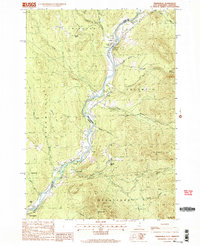 Download a high-resolution, GPS-compatible USGS topo map for Tinkerville, VT (1988 edition)