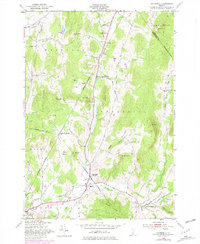 Download a high-resolution, GPS-compatible USGS topo map for Underhill, VT (1981 edition)