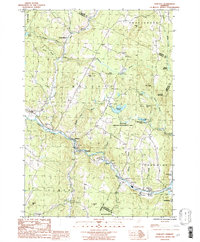 Download a high-resolution, GPS-compatible USGS topo map for Wolcott, VT (1987 edition)