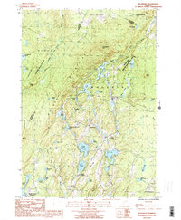 Download a high-resolution, GPS-compatible USGS topo map for Woodbury, VT (1987 edition)