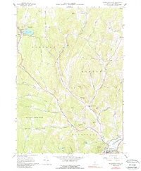 preview thumbnail of historical topo map of Windsor County, VT in 1966