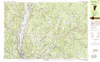 preview thumbnail of historical topo map of Bellows Falls, VT in 1985