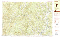 Download a high-resolution, GPS-compatible USGS topo map for Newfane, VT (1984 edition)