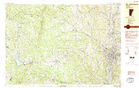 Download a high-resolution, GPS-compatible USGS topo map for St Johnsbury, VT (1983 edition)