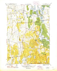 preview thumbnail of historical topo map of Rutland County, VT in 1948