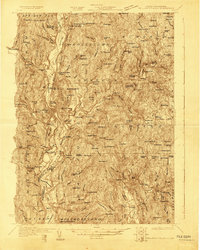 1927 Map of Bellows Falls, VT