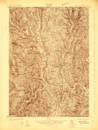 preview thumbnail of historical topo map of Windsor County, VT in 1924