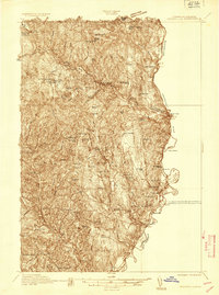 1935 Map of Woodsville, NH