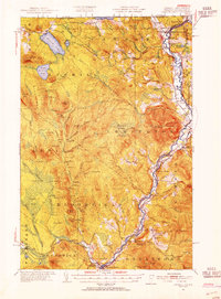 preview thumbnail of historical topo map of Essex County, VT in 1953