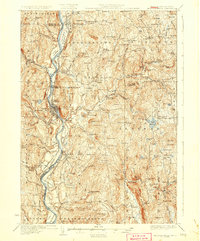1930 Map of Bellows Falls, VT