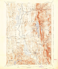 Download a high-resolution, GPS-compatible USGS topo map for Brandon, VT (1935 edition)