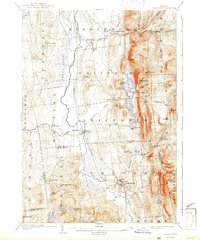Download a high-resolution, GPS-compatible USGS topo map for Brandon, VT (1942 edition)