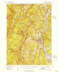 Download a high-resolution, GPS-compatible USGS topo map for Brattleboro, VT (1956 edition)