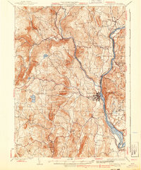 Download a high-resolution, GPS-compatible USGS topo map for Brattleboro, VT (1939 edition)