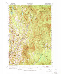preview thumbnail of historical topo map of Essex County, VT in 1951