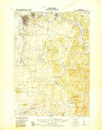 preview thumbnail of historical topo map of Burlington, VT in 1919