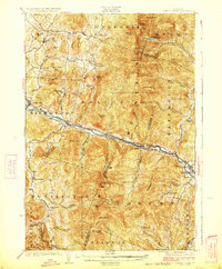1924 Map of Bolton Valley, VT