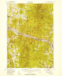 Download a high-resolution, GPS-compatible USGS topo map for Camels Hump, VT (1954 edition)