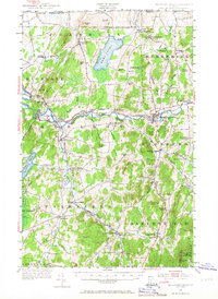 Download a high-resolution, GPS-compatible USGS topo map for Enosburg Falls, VT (1966 edition)