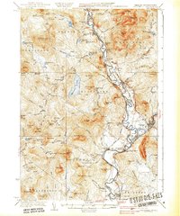 1937 Map of Groveton, NH
