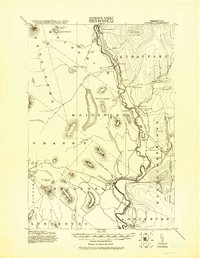 1920 Map of Groveton, NH
