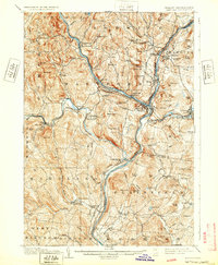 1908 Map of Hanover, 1932 Print