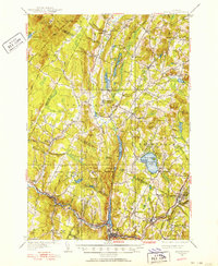 preview thumbnail of historical topo map of Orleans County, VT in 1951