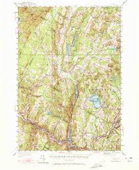 preview thumbnail of historical topo map of Orleans County, VT in 1951