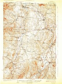 1925 Map of Irasburg