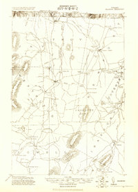 1920 Map of Irasburg