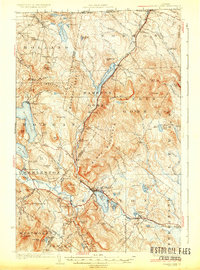 1926 Map of Island Pond