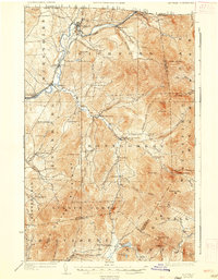 preview thumbnail of historical topo map of Franklin County, VT in 1925