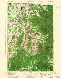 preview thumbnail of historical topo map of Franklin County, VT in 1943