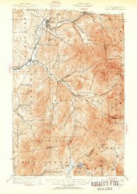 preview thumbnail of historical topo map of Franklin County, VT in 1953