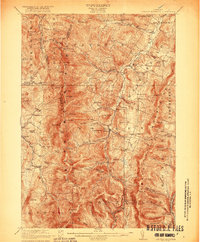Download a high-resolution, GPS-compatible USGS topo map for Lincoln Mountain, VT (1921 edition)