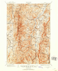 Download a high-resolution, GPS-compatible USGS topo map for Lincoln Mountain, VT (1953 edition)