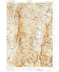 Download a high-resolution, GPS-compatible USGS topo map for Lincoln Mountain, VT (1938 edition)