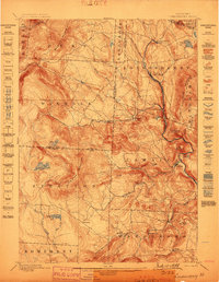 1899 Map of Londonderry, VT